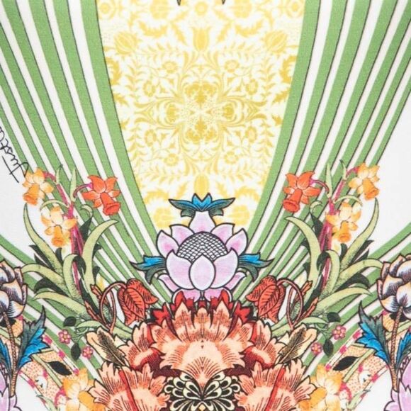 NWT Just Cavalli Gorgeous Rare Animal Floral Print Mini Bodycon Dress size XS - Picture 5 of 16